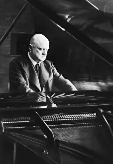 Discover the Melodies of History: Composer Jean Sibelius At The Piano