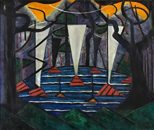 Expressionism Prints: Composition No 23. Artist: Heemskerck van Beest, Jacoba van (1876-1923)