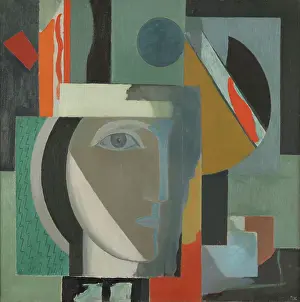 Eyes Prints: Composition With A Head