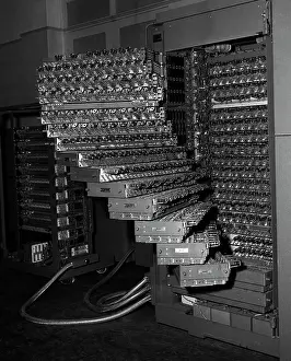 Tray Prints: Computer Brain, Staged Trays with Tubes