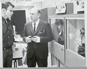 Edmonton Prints: Computer Operators at Computer Center