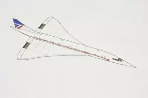 20th Century Style Collection: Concorde airplane