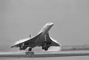 Loud Prints: Concorde On First Takeoff From New York