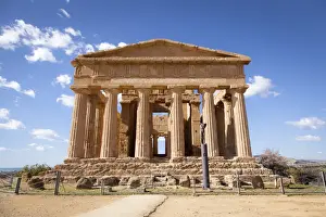 Agrigento Prints: Concordia Temple in Sicily