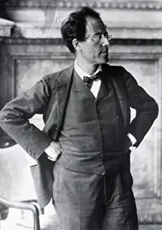 Easy Chair Prints: Conductor Gustav Mahler