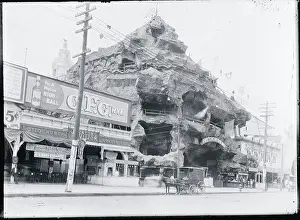 Brooklyn Prints: Coney Island Site with Artistic Structure