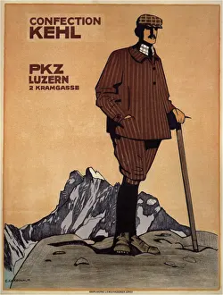 Alps Prints: Confection Kehl, 1908. From a private collection