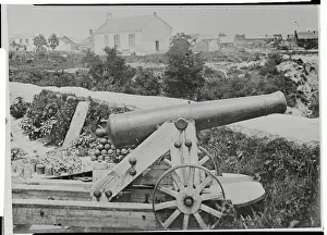 Confederate Gun in Yorktown