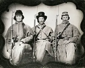 Georgia Prints: Confederate Soldiers