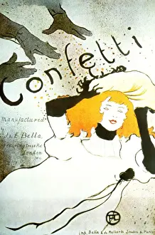Henri De Toulouse Lautrec Prints: Confetti