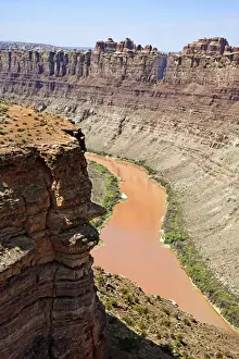 Moab Prints: Confluence of Green River and the Colorado River in the Needles district