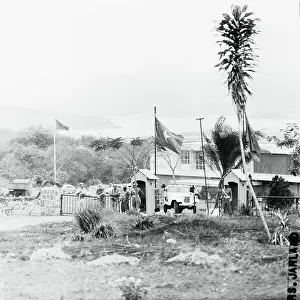 Leopoldville Prints: Congolese Soldiers Guarding Their President's Home