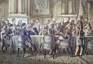 Restoration Prints: The Congress of Vienna in 1815