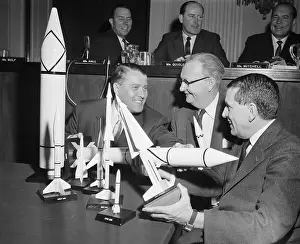 James G Prints: Congressmen Examine Missile Models
