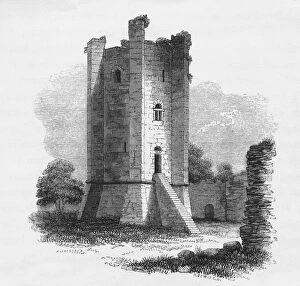 White, Diry Gallery: Conisbrough Castle