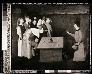 Bpa2 Prints: The Conjurer by Heironymous Bosch