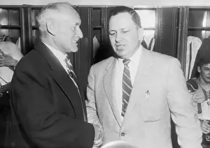 Toronto Prints: Conn Smythe Shaking Hands with Jim Skinner