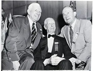 Retiree Prints: Connie Mack and Fellow Baseball Old-Timers