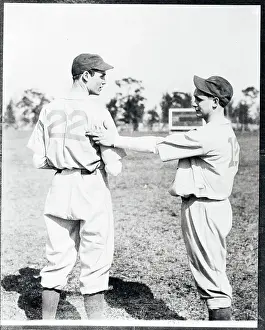 Fort Myers Prints: Connie Mack Jr. Helping Sammy Foxx With Baseball Advice