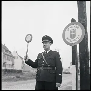 Alliance Prints: Constable Directs Street Traffic