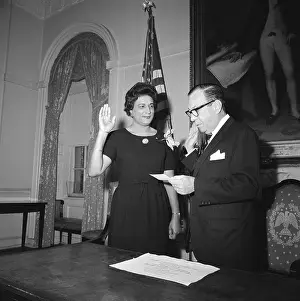 Oath Prints: Constance Baker Motley is Sworn In