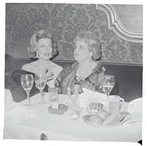Constance Bennett and Perle Mesta Conversing
