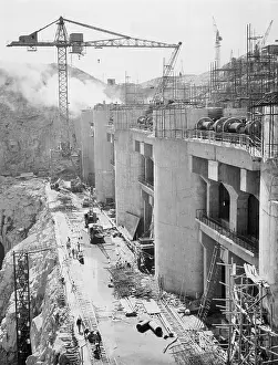 Construction of the Aswan High Dam