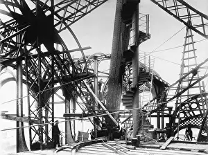Building Construction Prints: Construction Of The Eiffel Tower