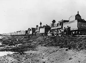 Transport H Prints: Construction Train