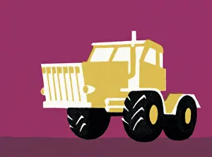 Trucking Prints: Construction Truck