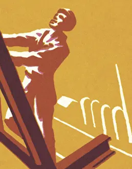 Hardhat Prints: Construction Worker