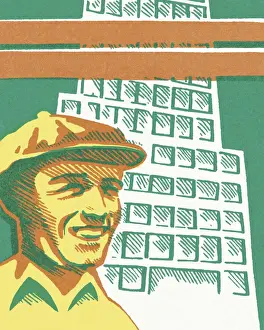 Personal Accessory Prints: Construction Worker
