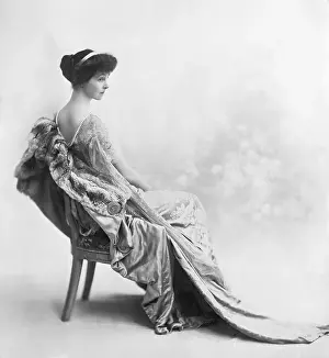 Duchess Prints: Consuelo Vanderbilt Sitting In Chair