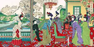 Nobles Prints: A Contest amongst ladies