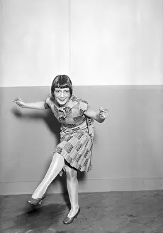 Charleston Prints: Contestant in Charleston Dance Contest