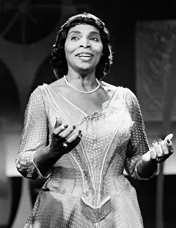 Contralto Prints: Contralto Singer Marian Anderson