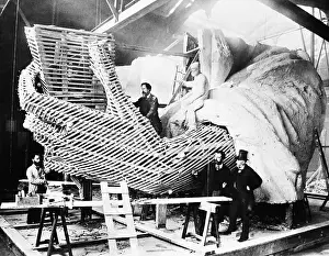 Hands Prints: The Contruction of the Hand Section of the Statue of Liberty