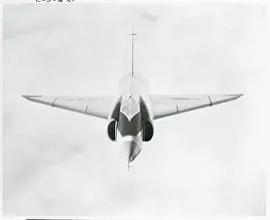 Convair F-102A Delta Wing Jet in Flight