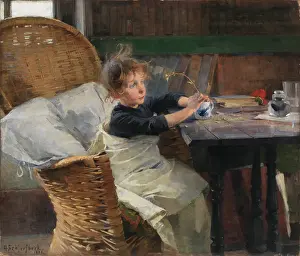 Oil On Canvas Prints: The Convalescent