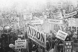 Nomination Prints: Convention Reacts To Nixon Nomination