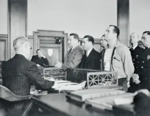 Convicted Men Await Death Sentence 1940