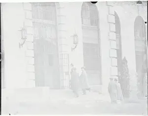 Ossining Prints: Convicted Suspect Wayne Lonergan Being Escorted to Prison