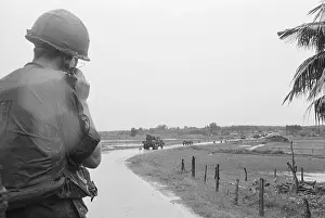 Lai Khe Prints: Convoy Travels Along Ambush Alley in Vietnam