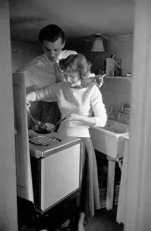 Appliance Prints: Cooking Couple