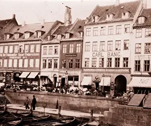 White Europe T Prints: Copenhagen