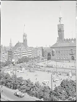 Streetcar Prints: Copenhagen's Town Square