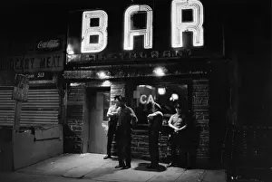 Cops Outside Bar