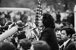 Sheep Meadow Prints: Coretta Scott King Delivers Late Husbands Address