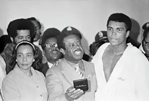 Headband Prints: Coretta Scott King and Dr. Ralph Abernathy with Muhammad Ali