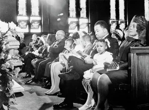 Sympathy Prints: Coretta Scott King and Family Attending Martin Luther King Jr. Funeral